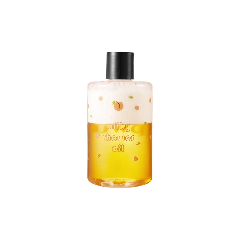 Aceite de ducha lechoso melocotón